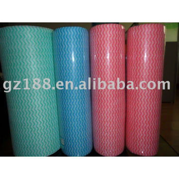 disposable nonwoven wiping cloth rolls